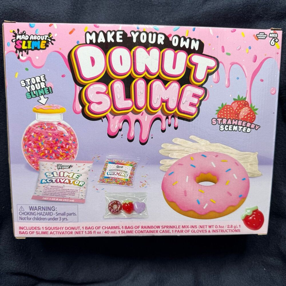 Crazy Fun - RMS: Make Your Own Donut Slime *NEW* Sensory Fidget Toy
